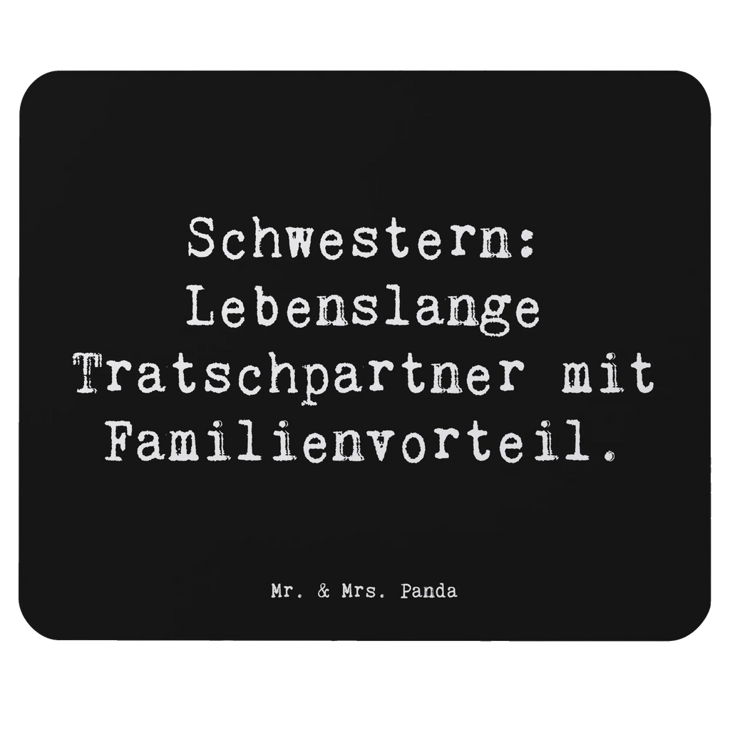 Mauspad Spruch Schwestern Tratschpartner Mousepad, Computer zubehör, Büroausstattung, PC Zubehör, Arbeitszimmer, Mauspad, Einzigartiges Mauspad, Designer Mauspad, Mausunterlage, Mauspad Büro, Familie, Vatertag, Muttertag, Bruder, Schwester, Mama, Papa, Oma, Opa