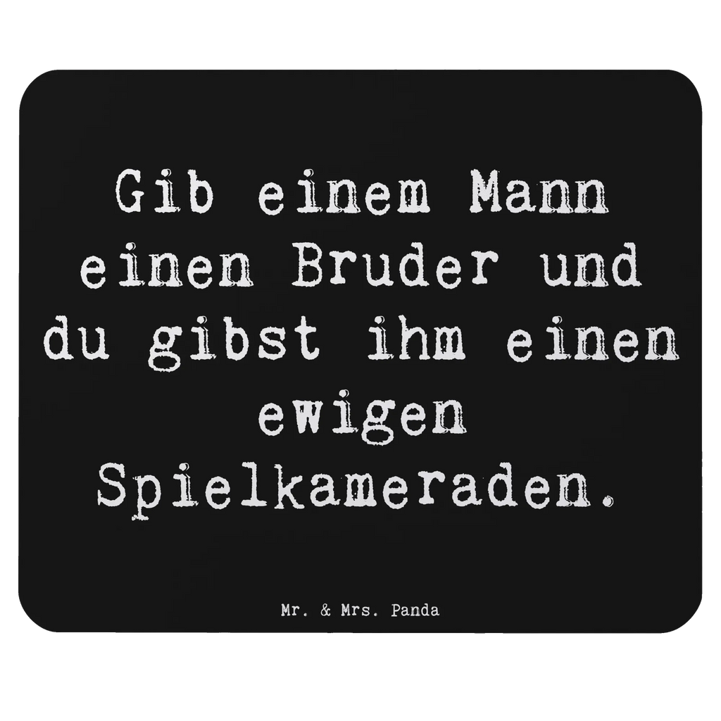 Mauspad Spruch Bruder Spielkamerad Mousepad, Computer zubehör, Büroausstattung, PC Zubehör, Arbeitszimmer, Mauspad, Einzigartiges Mauspad, Designer Mauspad, Mausunterlage, Mauspad Büro, Familie, Vatertag, Muttertag, Bruder, Schwester, Mama, Papa, Oma, Opa