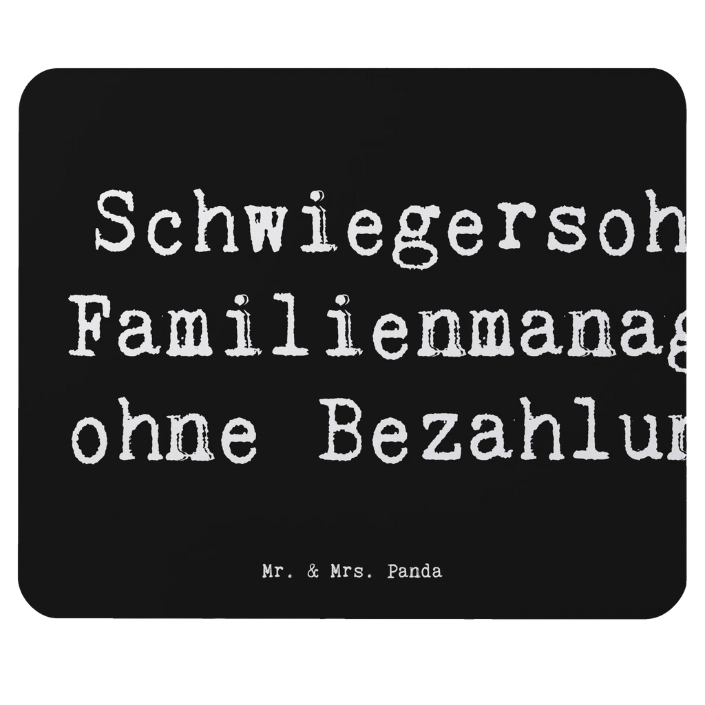 Mauspad Spruch Schwiegersohn Manager Mousepad, Computer zubehör, Büroausstattung, PC Zubehör, Arbeitszimmer, Mauspad, Einzigartiges Mauspad, Designer Mauspad, Mausunterlage, Mauspad Büro, Familie, Vatertag, Muttertag, Bruder, Schwester, Mama, Papa, Oma, Opa