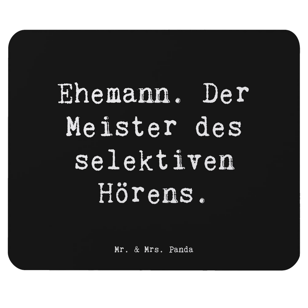 Mouse mat Saying Ehemann. Der Meister des selektiven Hörens. Mousepad, Computer zubehör, Büroausstattung, PC Zubehör, Arbeitszimmer, Mauspad, Einzigartiges Mauspad, Designer Mauspad, Mausunterlage, Mauspad Büro, Familie, Vatertag, Muttertag, Bruder, Schwester, Mama, Papa, Oma, Opa