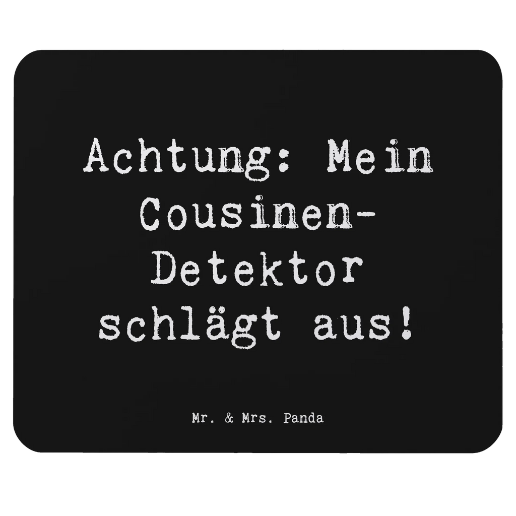 Mauspad Spruch Cousinen-Detektor Mousepad, Computer zubehör, Büroausstattung, PC Zubehör, Arbeitszimmer, Mauspad, Einzigartiges Mauspad, Designer Mauspad, Mausunterlage, Mauspad Büro, Familie, Vatertag, Muttertag, Bruder, Schwester, Mama, Papa, Oma, Opa