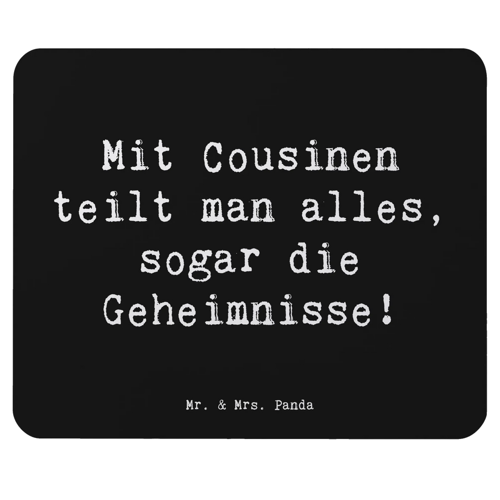 Mauspad Spruch Cousine Geheimnisse Mousepad, Computer zubehör, Büroausstattung, PC Zubehör, Arbeitszimmer, Mauspad, Einzigartiges Mauspad, Designer Mauspad, Mausunterlage, Mauspad Büro, Familie, Vatertag, Muttertag, Bruder, Schwester, Mama, Papa, Oma, Opa