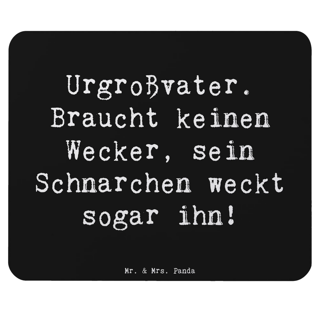 Mauspad Spruch Urgroßvater Schnarchen Mousepad, Computer zubehör, Büroausstattung, PC Zubehör, Arbeitszimmer, Mauspad, Einzigartiges Mauspad, Designer Mauspad, Mausunterlage, Mauspad Büro, Familie, Vatertag, Muttertag, Bruder, Schwester, Mama, Papa, Oma, Opa