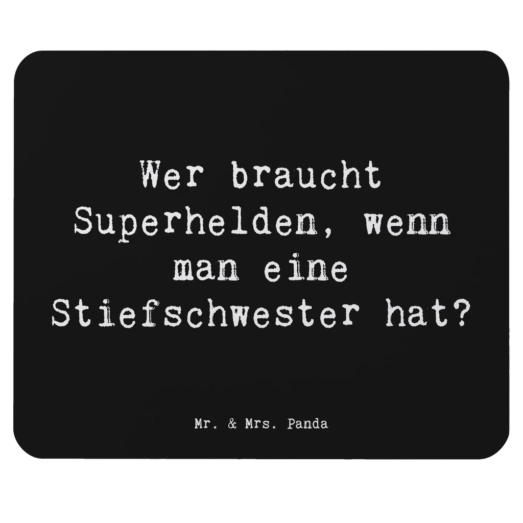 Mauspad Spruch Stiefschwester Heldin Mousepad, Computer zubehör, Büroausstattung, PC Zubehör, Arbeitszimmer, Mauspad, Einzigartiges Mauspad, Designer Mauspad, Mausunterlage, Mauspad Büro, Familie, Vatertag, Muttertag, Bruder, Schwester, Mama, Papa, Oma, Opa