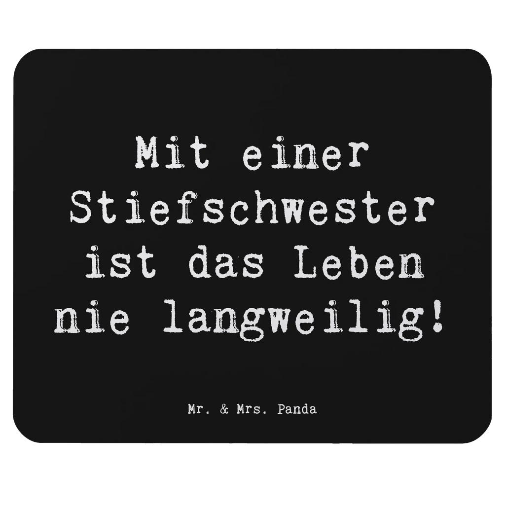 Mauspad Spruch Stiefschwester Abenteuer Mousepad, Computer zubehör, Büroausstattung, PC Zubehör, Arbeitszimmer, Mauspad, Einzigartiges Mauspad, Designer Mauspad, Mausunterlage, Mauspad Büro, Familie, Vatertag, Muttertag, Bruder, Schwester, Mama, Papa, Oma, Opa