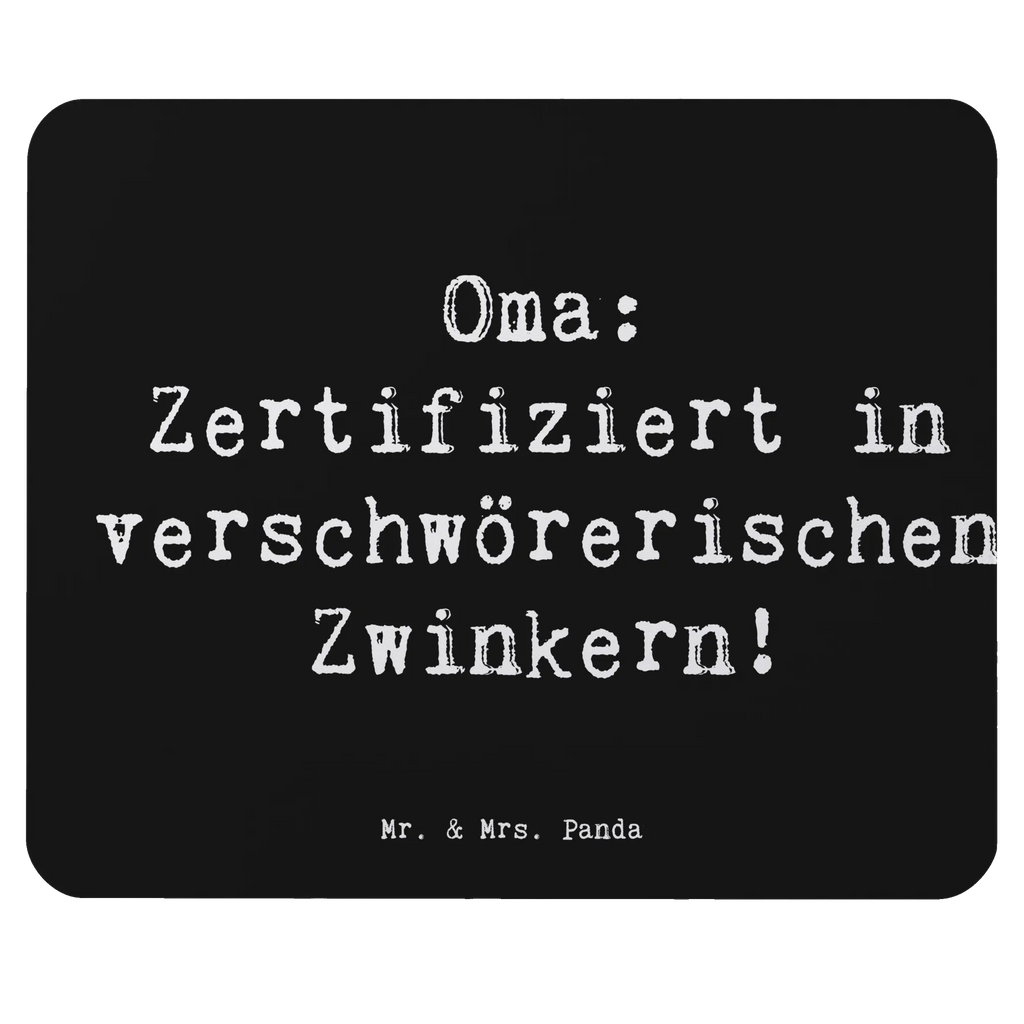 Mouse mat Saying Oma: Zertifiziert in verschwörerischen Zwinkern! Mousepad, Computer zubehör, Büroausstattung, PC Zubehör, Arbeitszimmer, Mauspad, Einzigartiges Mauspad, Designer Mauspad, Mausunterlage, Mauspad Büro, Familie, Vatertag, Muttertag, Bruder, Schwester, Mama, Papa, Oma, Opa