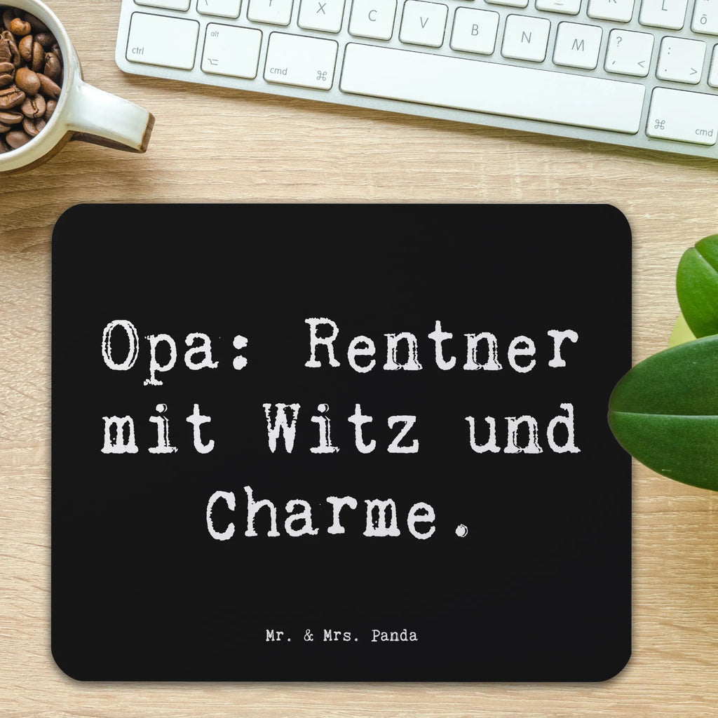 Mauspad Spruch Opa Rentner Mousepad, Computer zubehör, Büroausstattung, PC Zubehör, Arbeitszimmer, Mauspad, Einzigartiges Mauspad, Designer Mauspad, Mausunterlage, Mauspad Büro, Familie, Vatertag, Muttertag, Bruder, Schwester, Mama, Papa, Oma, Opa