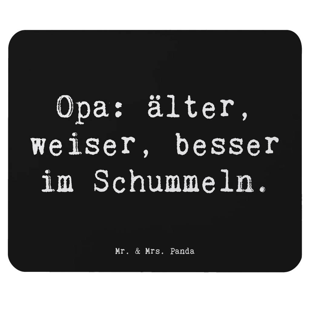 Mouse mat Saying Opa: älter, weiser, besser im Schummeln. Mousepad, Computer zubehör, Büroausstattung, PC Zubehör, Arbeitszimmer, Mauspad, Einzigartiges Mauspad, Designer Mauspad, Mausunterlage, Mauspad Büro, Familie, Vatertag, Muttertag, Bruder, Schwester, Mama, Papa, Oma, Opa