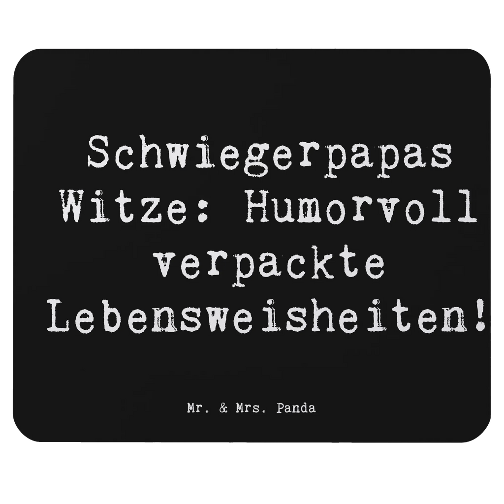Mouse mat Saying Schwiegerpapas Witze: Humorvoll verpackte Lebensweisheiten! Mousepad, Computer zubehör, Büroausstattung, PC Zubehör, Arbeitszimmer, Mauspad, Einzigartiges Mauspad, Designer Mauspad, Mausunterlage, Mauspad Büro, Familie, Vatertag, Muttertag, Bruder, Schwester, Mama, Papa, Oma, Opa