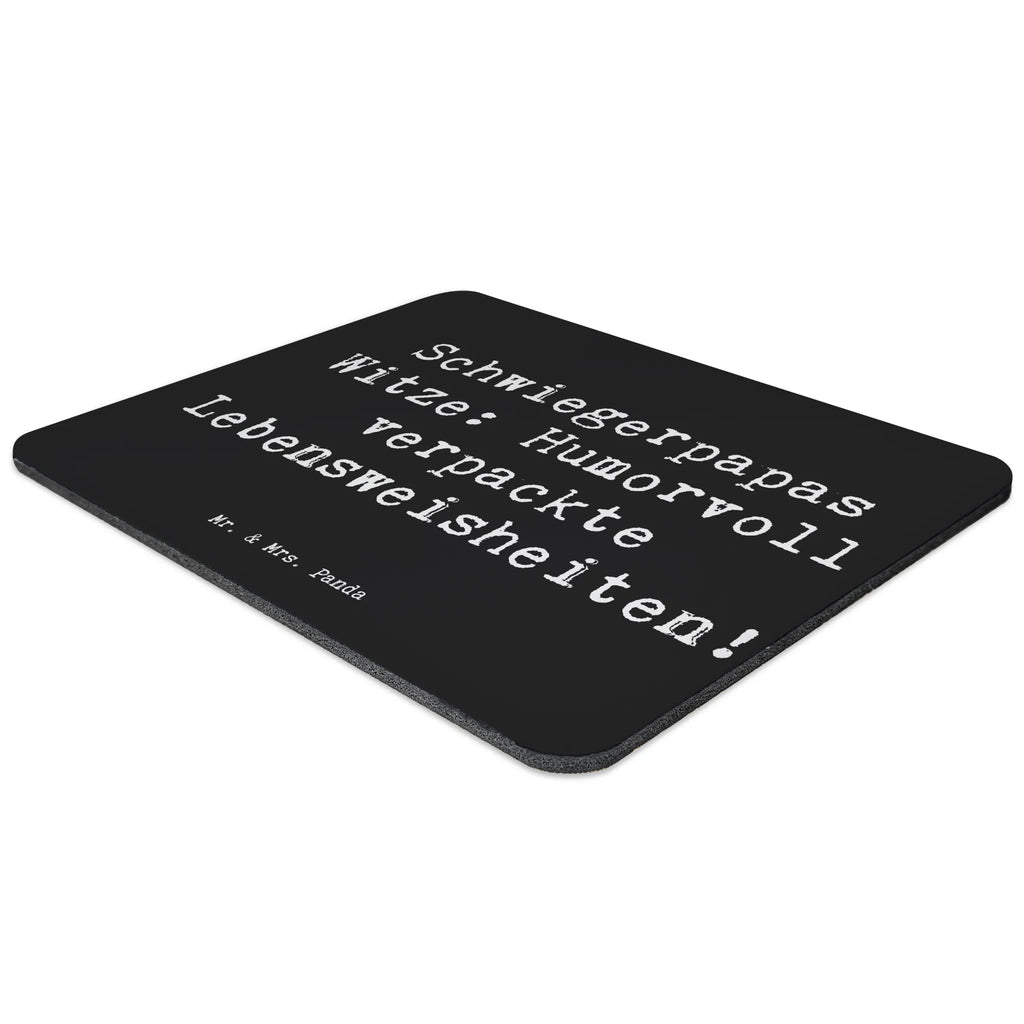 Mouse mat Saying Schwiegerpapas Witze: Humorvoll verpackte Lebensweisheiten! Mousepad, Computer zubehör, Büroausstattung, PC Zubehör, Arbeitszimmer, Mauspad, Einzigartiges Mauspad, Designer Mauspad, Mausunterlage, Mauspad Büro, Familie, Vatertag, Muttertag, Bruder, Schwester, Mama, Papa, Oma, Opa