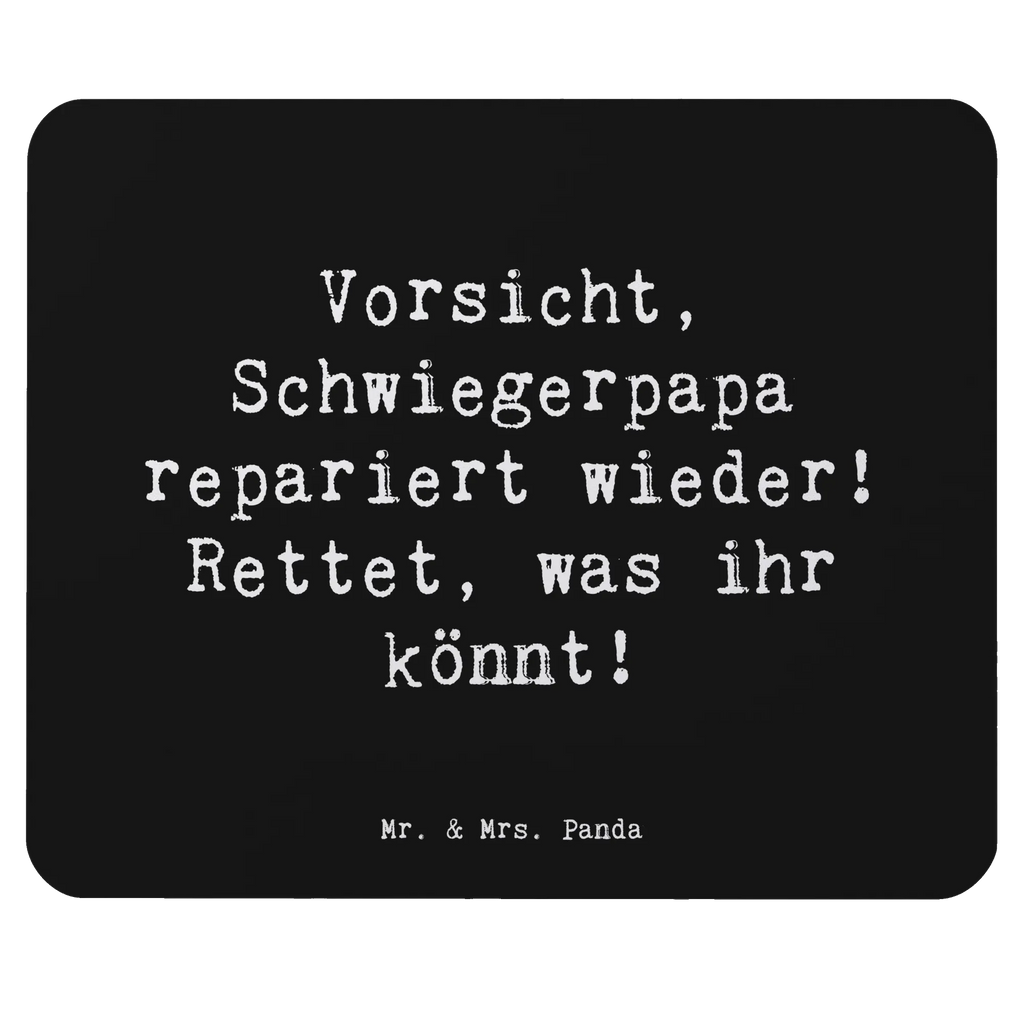 Mauspad Spruch Schwiegerpapa Repariert Mousepad, Computer zubehör, Büroausstattung, PC Zubehör, Arbeitszimmer, Mauspad, Einzigartiges Mauspad, Designer Mauspad, Mausunterlage, Mauspad Büro, Familie, Vatertag, Muttertag, Bruder, Schwester, Mama, Papa, Oma, Opa