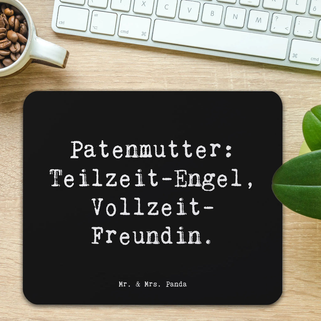 Mauspad Spruch Patenmutter Engel Mousepad, Computer zubehör, Büroausstattung, PC Zubehör, Arbeitszimmer, Mauspad, Einzigartiges Mauspad, Designer Mauspad, Mausunterlage, Mauspad Büro, Familie, Vatertag, Muttertag, Bruder, Schwester, Mama, Papa, Oma, Opa