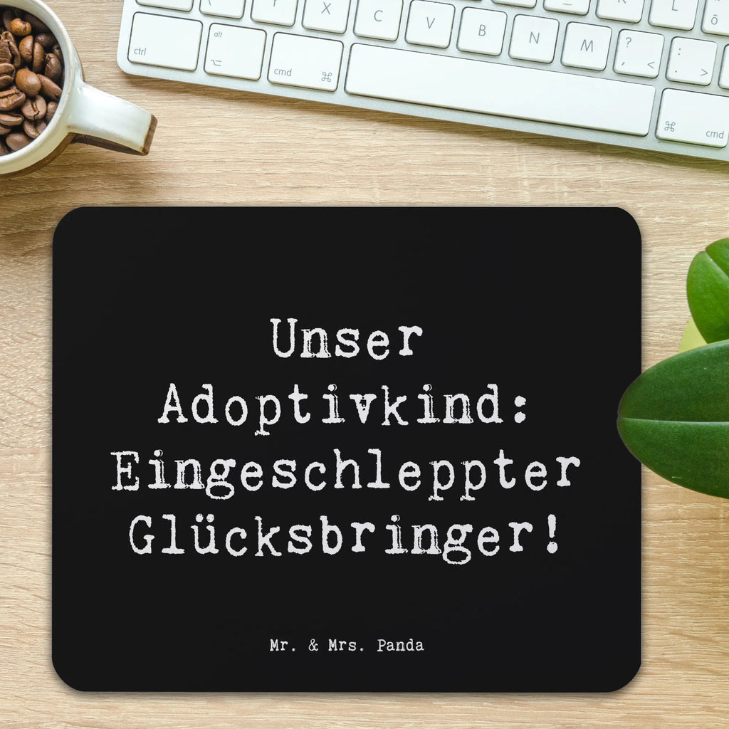 Mauspad Spruch Adoptivkind Glücksbringer Mauspad, Mausunterlage, Einzigartiges Mauspad, Mauspad Büro, PC Zubehör, Büroausstattung, Arbeitszimmer, Mousepad, Computer zubehör, Designer Mauspad, Familie, Vatertag, Muttertag, Bruder, Schwester, Mama, Papa, Oma, Opa