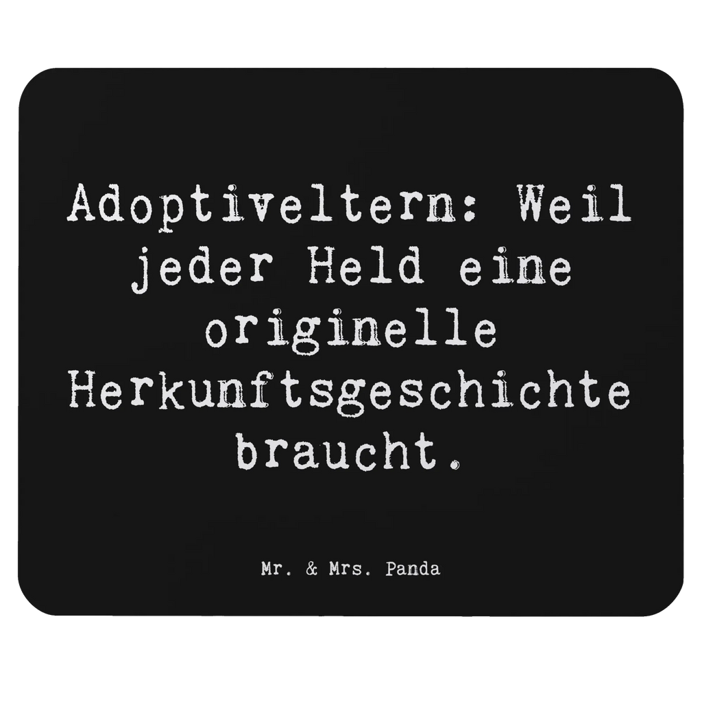 Mouse mat Saying Adoptiveltern: Weil jeder Held eine originelle Herkunftsgeschichte braucht. Mousepad, Computer zubehör, Büroausstattung, PC Zubehör, Arbeitszimmer, Mauspad, Einzigartiges Mauspad, Designer Mauspad, Mausunterlage, Mauspad Büro, Familie, Vatertag, Muttertag, Bruder, Schwester, Mama, Papa, Oma, Opa