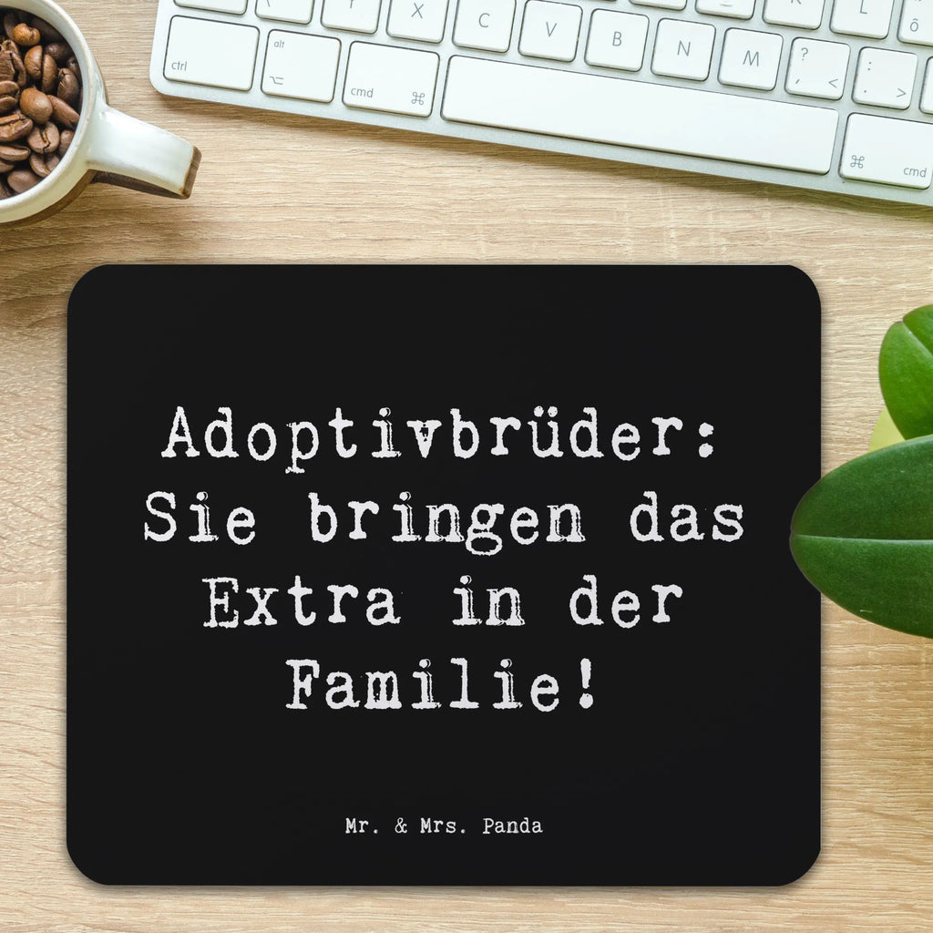 Mauspad Spruch Adoptivbrüder Extra Mousepad, Computer zubehör, Büroausstattung, PC Zubehör, Arbeitszimmer, Mauspad, Einzigartiges Mauspad, Designer Mauspad, Mausunterlage, Mauspad Büro, Familie, Vatertag, Muttertag, Bruder, Schwester, Mama, Papa, Oma, Opa