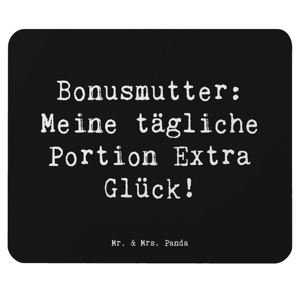 Mauspad Spruch Bonusmutter Glück Mousepad, Computer zubehör, Büroausstattung, PC Zubehör, Arbeitszimmer, Mauspad, Einzigartiges Mauspad, Designer Mauspad, Mausunterlage, Mauspad Büro, Familie, Vatertag, Muttertag, Bruder, Schwester, Mama, Papa, Oma, Opa