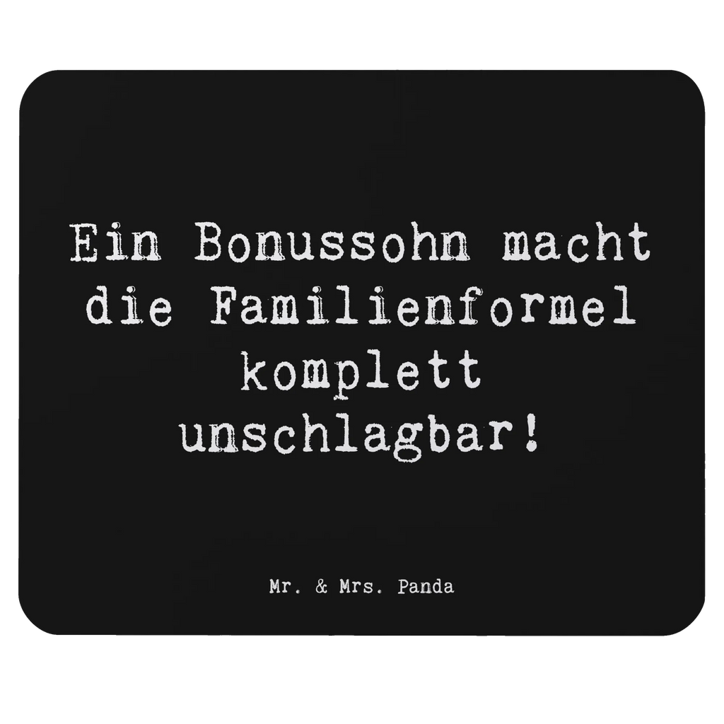 Mouse mat Saying Ein Bonussohn macht die Familienformel komplett unschlagbar! Mousepad, Computer zubehör, Büroausstattung, PC Zubehör, Arbeitszimmer, Mauspad, Einzigartiges Mauspad, Designer Mauspad, Mausunterlage, Mauspad Büro, Familie, Vatertag, Muttertag, Bruder, Schwester, Mama, Papa, Oma, Opa