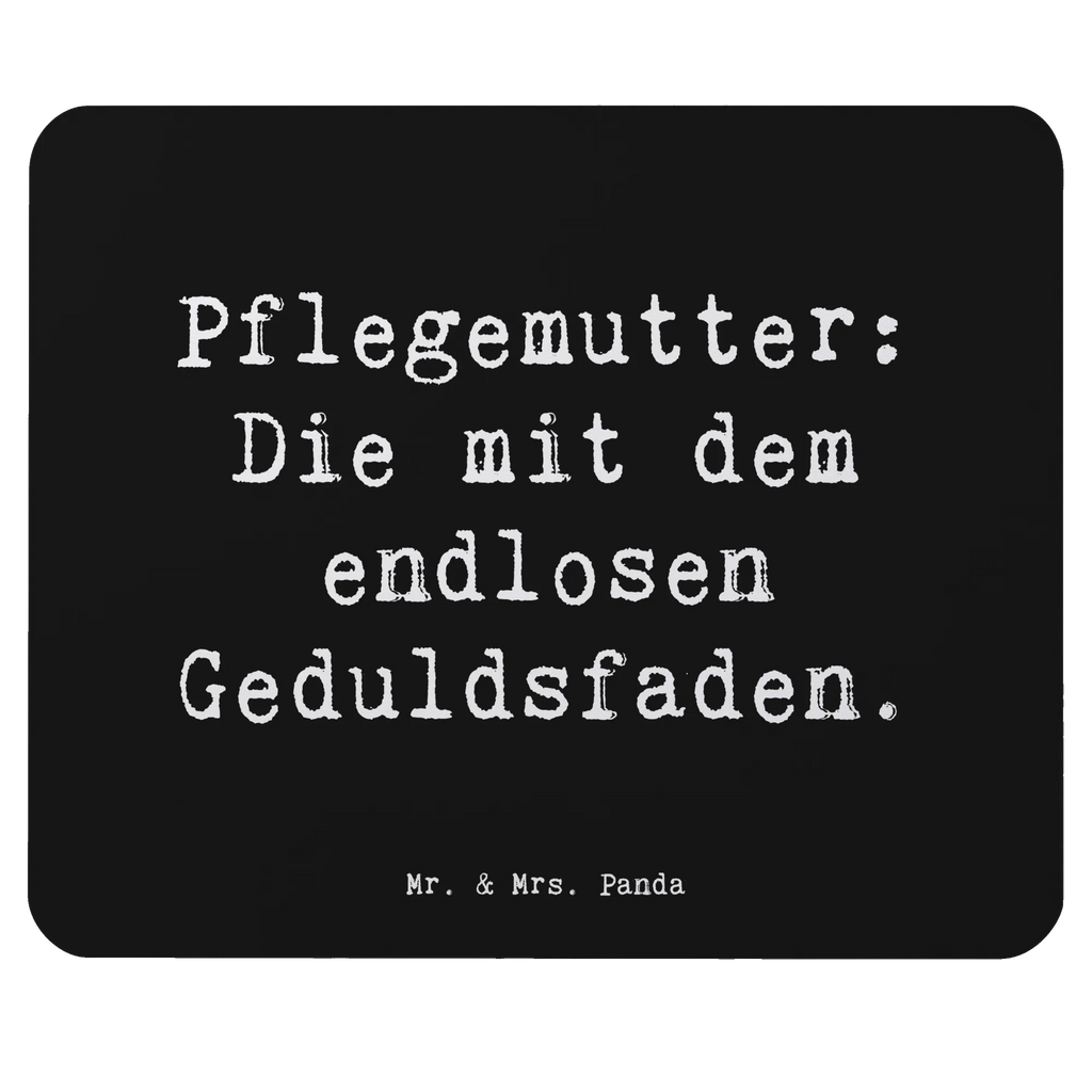 Mouse mat Saying Pflegemutter: Die mit dem endlosen Geduldsfaden. Mousepad, Computer zubehör, Büroausstattung, PC Zubehör, Arbeitszimmer, Mauspad, Einzigartiges Mauspad, Designer Mauspad, Mausunterlage, Mauspad Büro, Familie, Vatertag, Muttertag, Bruder, Schwester, Mama, Papa, Oma, Opa
