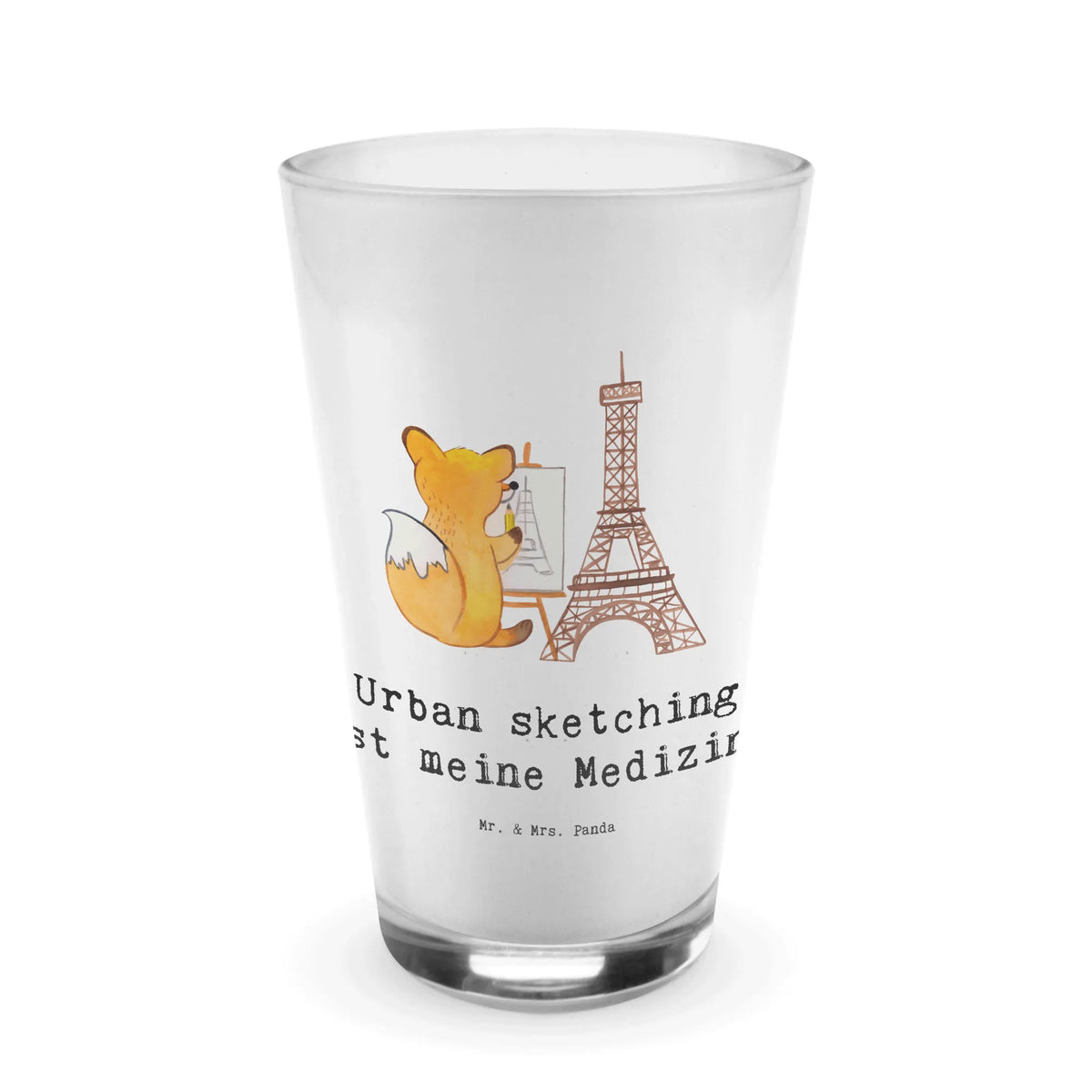 Glass Fox Urban sketching Gift, giving, thank you, award, profit, athlete, painting, drawing, drawing school