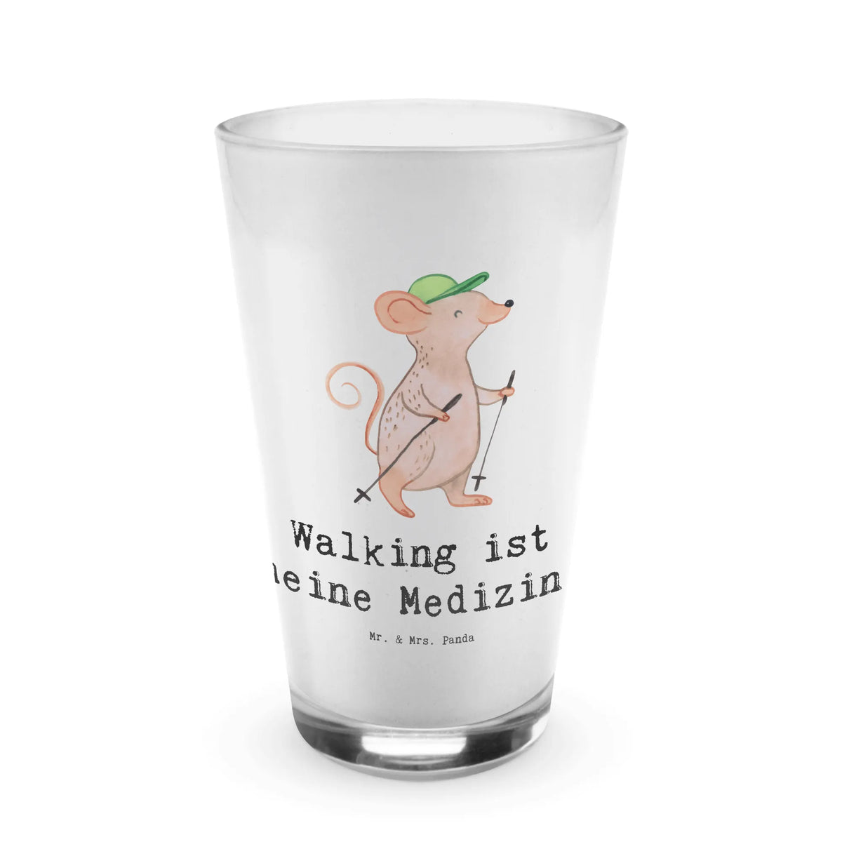 Glas Maus Walking