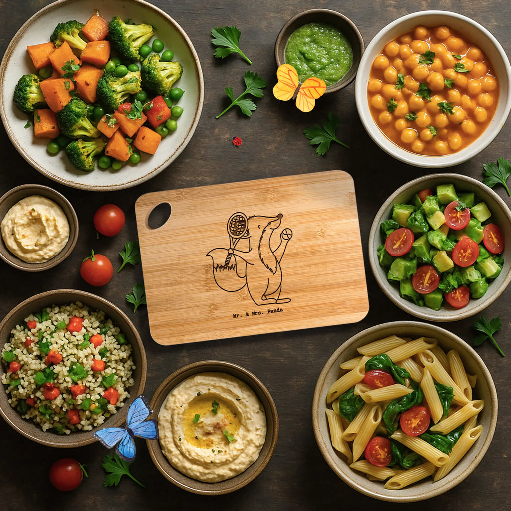Bamboo chopping board Fox play tennis wood, kitchen, bamboo, robust, cutting block, slices, engraving, solid, carving board, breakfast, nature, dulcimer, breakfast board, board, cutting board, kitchen board, Gift, sport, hobby, giving, thank you, award, profit, athlete, tennis tournament, tennis club, ball sport, Playing tennis