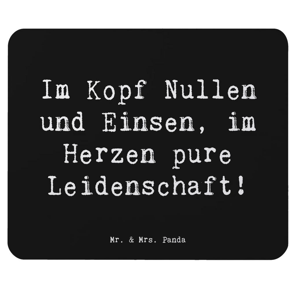 Mouse mat Saying Im Kopf Nullen und Einsen, im Herzen pure Leidenschaft! Mauspad, Mousepad, Designer Mauspad, Computer zubehör, Arbeitszimmer, Mauspad Büro, Mausunterlage, Einzigartiges Mauspad, Büroausstattung, PC Zubehör, Beruf, Ausbildung, Jubiläum, Abschied, Rente, Kollege, Kollegin, Geschenk, Schenken, Arbeitskollege, Mitarbeiter, Firma, Danke, Dankeschön