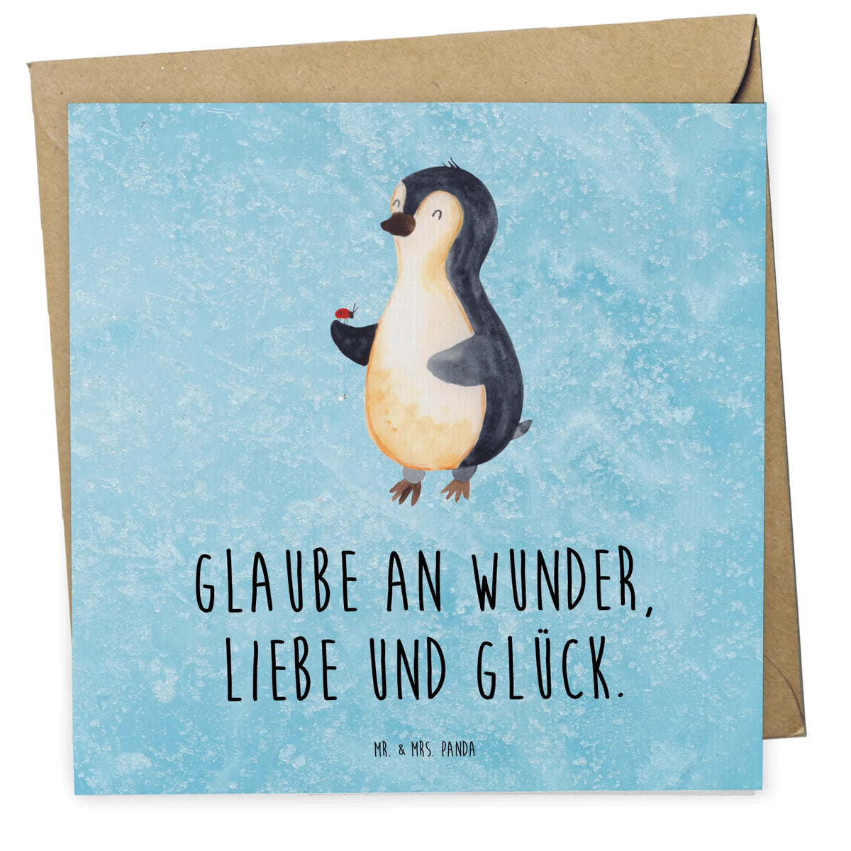 Deluxe Card Penguin ladybug Penguins, North Pole, joy of life, penguins, joy, wonder, ladybird