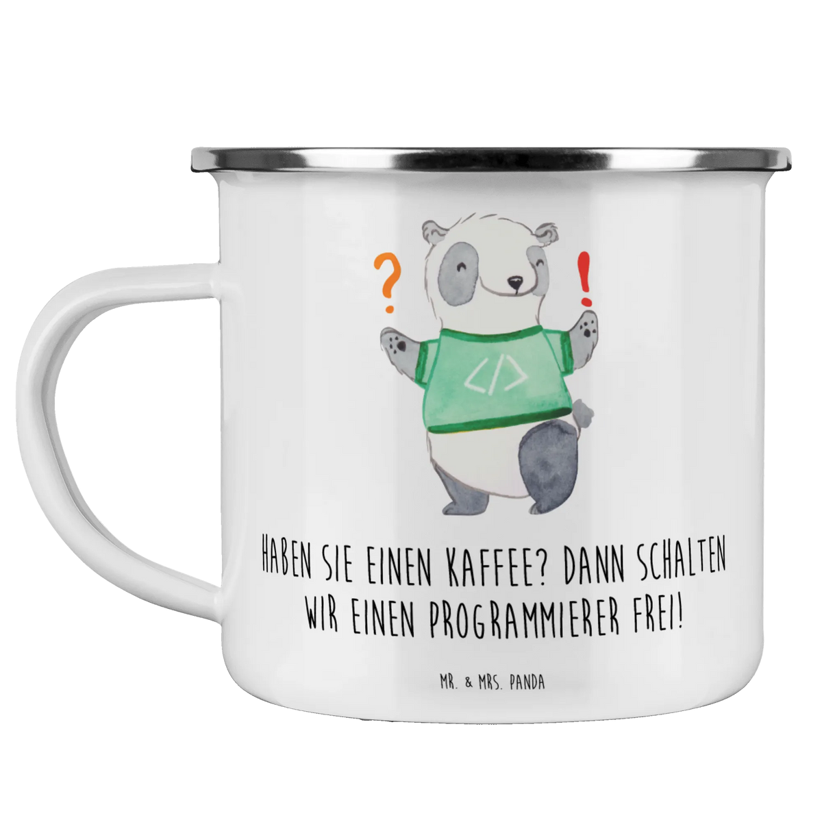 Camping Emaille Tasse Programmierer Kaffeezeit Campingbecher, Outdoor Becher, wanderbecher, Campingtasse, metallbecher, Teebecher, reisetasse, Teetasse, Haferl, Emaille Tasse, Outdoor Tasse, Reisebecher, Kaffeepott, becher emaille, Blechtasse, Pott, wandertasse, Emaille Becher, Tasse Emaille, Emailletasse, outdoortasse, Motivtasse, blechbecher, emaillebecher, Geschenk, Schenken, Jubiläum, Danke, Dankeschön, Beruf, Ausbildung, Abschied, Rente, Kollege, Kollegin, Arbeitskollege, Mitarbeiter, Firma