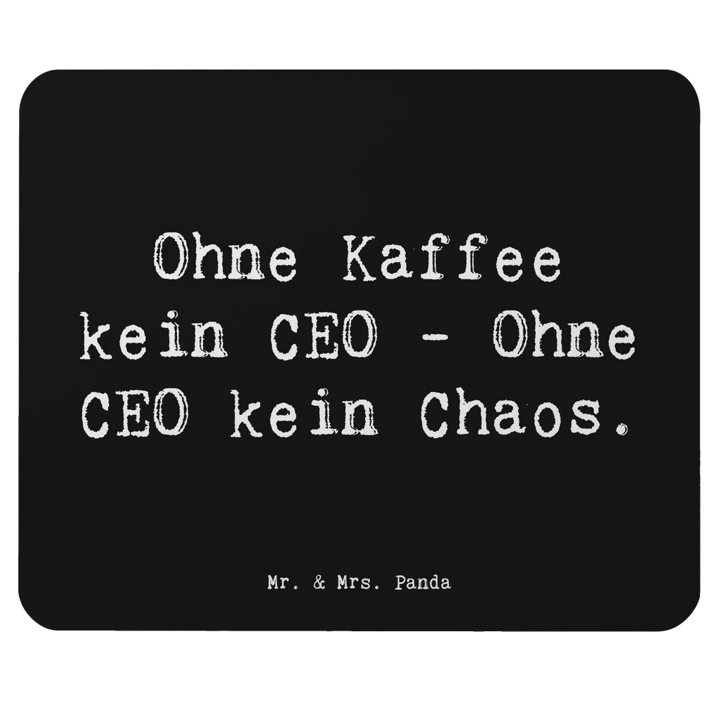 Mouse mat Saying Ohne Kaffee kein CEO - Ohne CEO kein Chaos. Arbeitszimmer, Designer Mauspad, PC Zubehör, Mousepad, Mauspad, Mauspad Büro, Computer zubehör, Büroausstattung, Mausunterlage, Einzigartiges Mauspad, Beruf, Ausbildung, Jubiläum, Abschied, Rente, Kollege, Kollegin, Geschenk, Schenken, Arbeitskollege, Mitarbeiter, Firma, Danke, Dankeschön