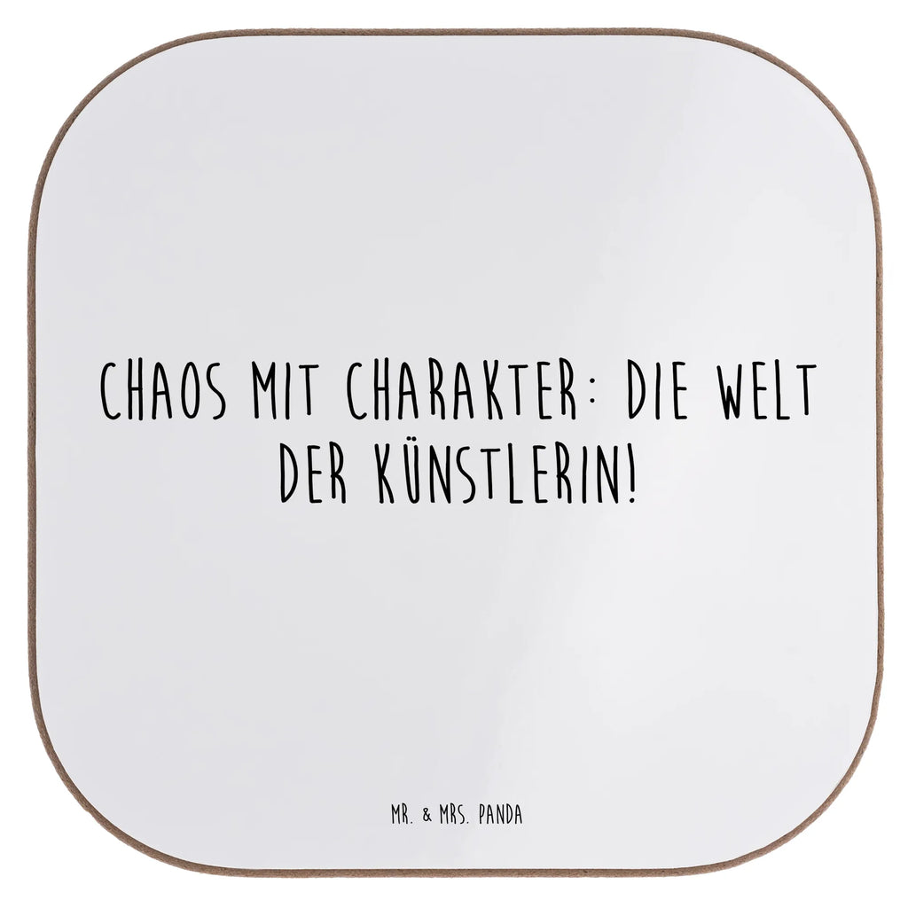 Square coaster Saying Chaos mit Charakter: Die Welt der Künstlerin! Glasuntersetzer, Untersetzer aus Holz, Untersetzer, Untersetzer für Gläser, Holzuntersetzer, Untersetzer Gläser, Tassen Untersetzer, Untersetzer Holz, Korkuntersetzer, Untersetzer Design, Bierdeckel, Getränkeuntersetzer, Beruf, Ausbildung, Jubiläum, Abschied, Rente, Kollege, Kollegin, Geschenk, Schenken, Arbeitskollege, Mitarbeiter, Firma, Danke, Dankeschön