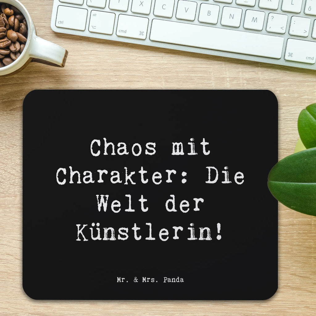 Mauspad Spruch Künstlerin Chaos Mausunterlage, PC Zubehör, Arbeitszimmer, Computer zubehör, Büroausstattung, Mousepad, Einzigartiges Mauspad, Mauspad, Mauspad Büro, Designer Mauspad, Beruf, Ausbildung, Jubiläum, Abschied, Rente, Kollege, Kollegin, Geschenk, Schenken, Arbeitskollege, Mitarbeiter, Firma, Danke, Dankeschön