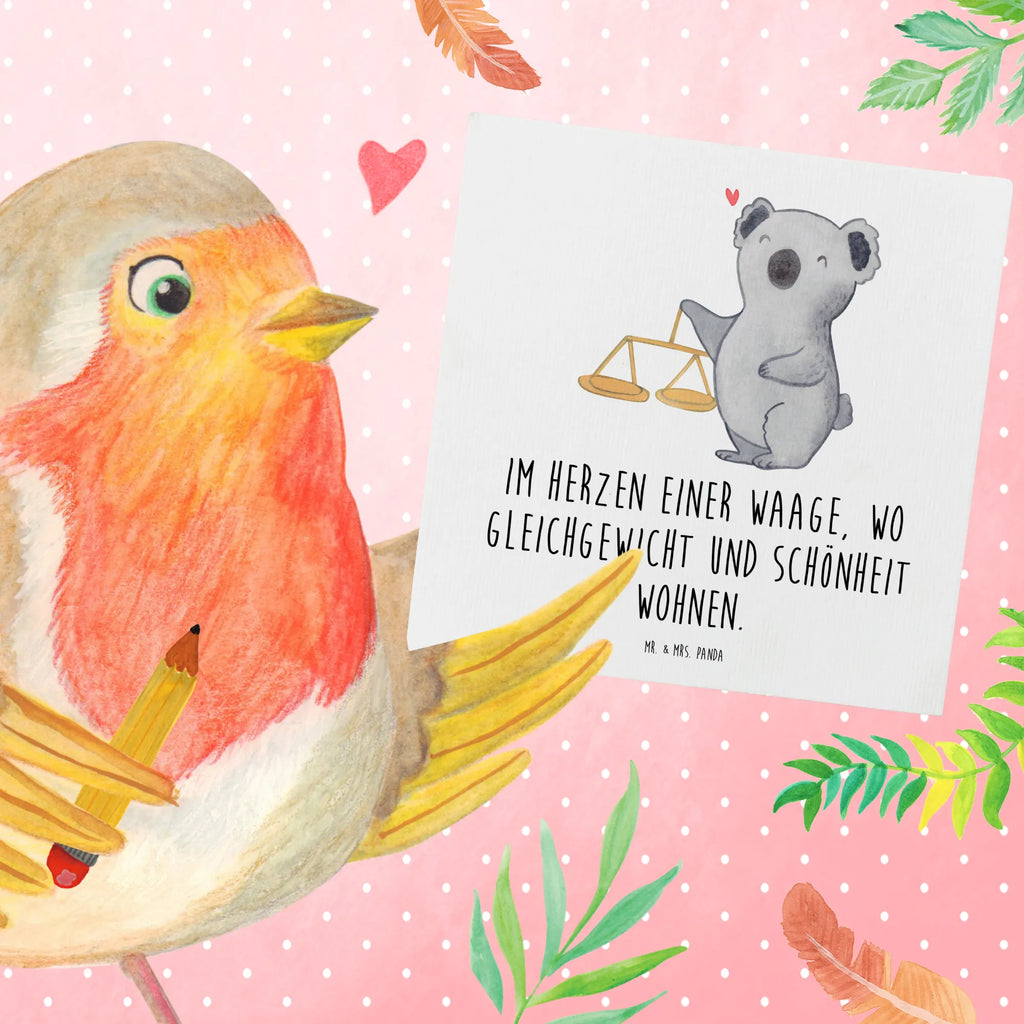 Deluxe Karte Waage Astrologie Grußkarte, Karte, Hochwertige Klappkarte, Geburtstagskarte, Glückwunschkarte, Einladungskarte, Hochwertige Grußkarte, Klappkarte, Hochzeitskarte, Tierkreiszeichen, Sternzeichen, Horoskop, Astrologie, Aszendent, Waage, Geschenk zum Geburtstag, Geschenk, Geburtstagsgeschenk