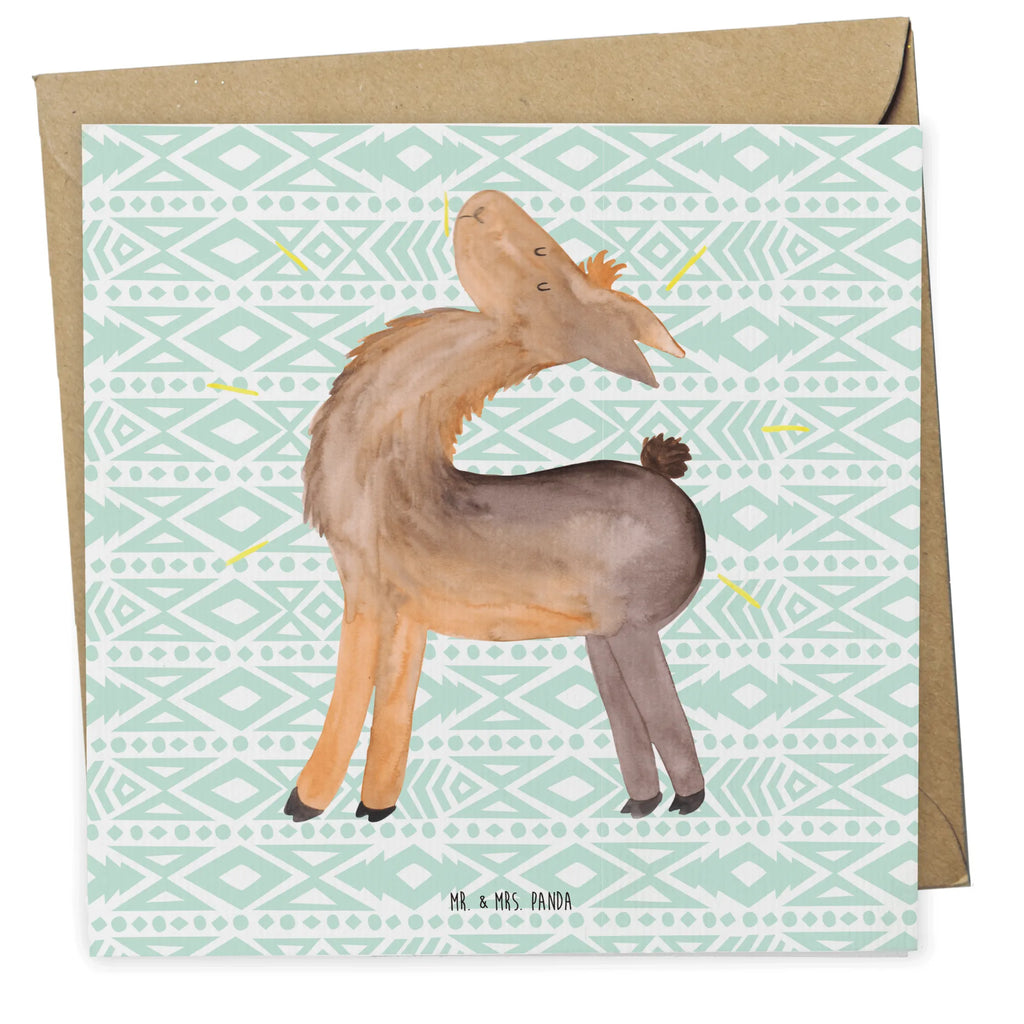 Deluxe Karte Lama Stolz doppelkarte, Glückwunschkarte, faltkarte, Klappkarte, anlasskarte, Grußkarte, Lama, Alpaka, Kumpel, Family, Außenseiter, Freundin, Hippie, Lamas, Beste Freundin, Anders, Neustart, Familie, Stolz, Freundinnen