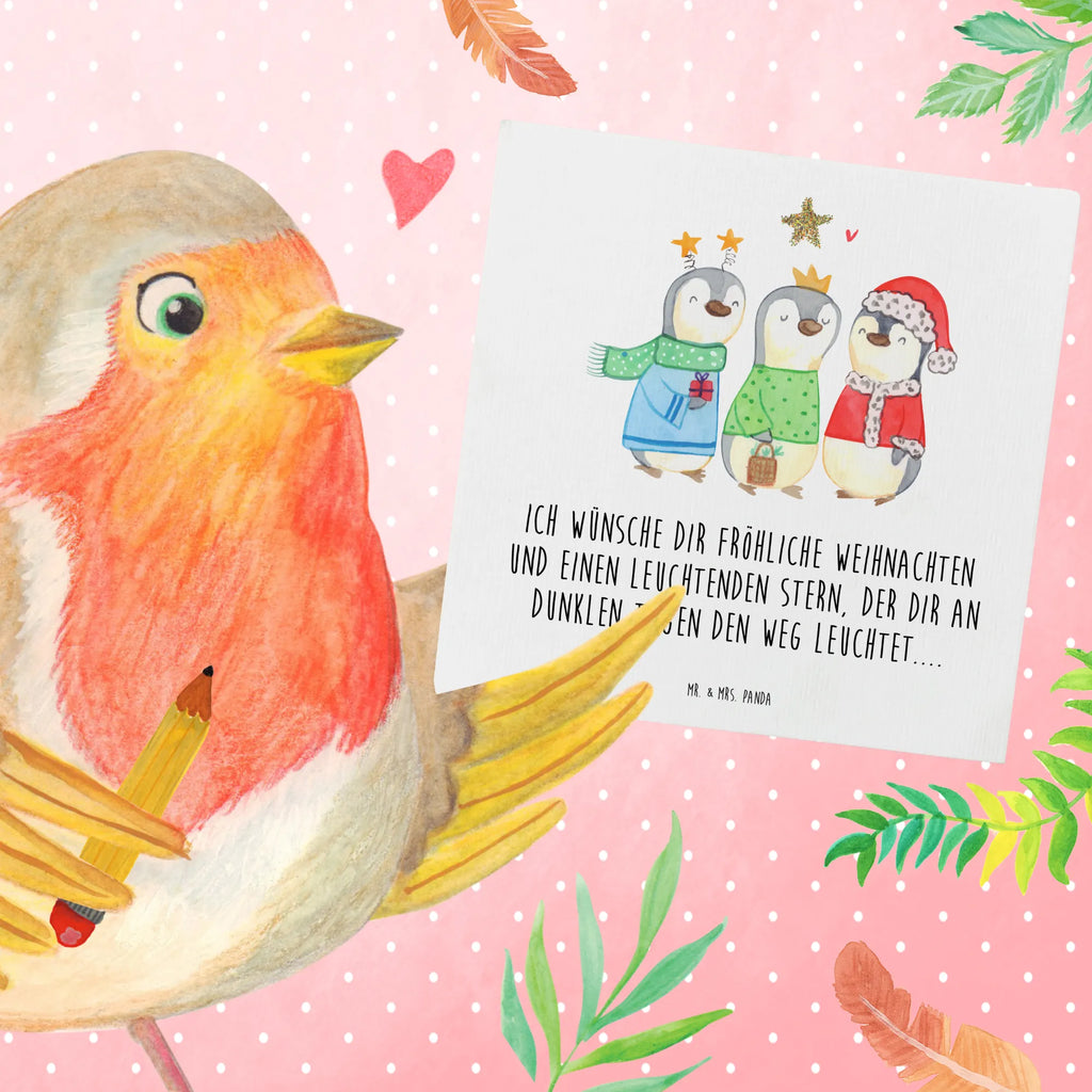 Deluxe Karte Winterzeit Heilige drei Könige Klappkarte, Grußkarte, Glückwunschkarte, anlasskarte, doppelkarte, faltkarte, Wintermotiv, Heiligabend, Advent, Nikolaus, Weihnachtsdeko, Weihnachten, Winter, Weihnachtsmann, Weihnachtstage, Heilige Drei Könige, Weihnachtszeit