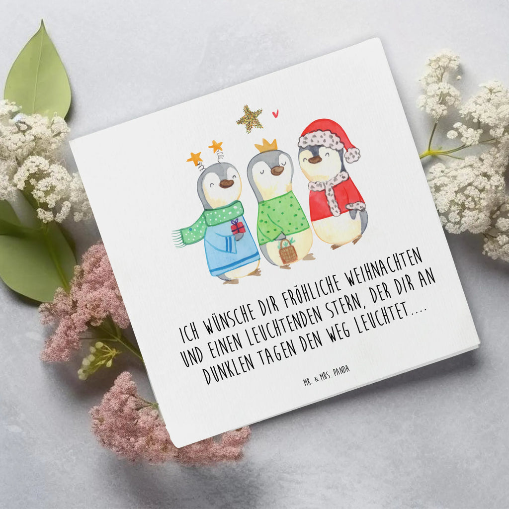 Deluxe Karte Winterzeit Heilige drei Könige Klappkarte, Grußkarte, Glückwunschkarte, anlasskarte, doppelkarte, faltkarte, Wintermotiv, Heiligabend, Advent, Nikolaus, Weihnachtsdeko, Weihnachten, Winter, Weihnachtsmann, Weihnachtstage, Heilige Drei Könige, Weihnachtszeit