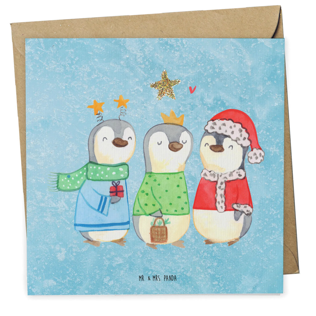 Deluxe Karte Winterzeit Heilige drei Könige Klappkarte, Grußkarte, Glückwunschkarte, anlasskarte, doppelkarte, faltkarte, Wintermotiv, Heiligabend, Advent, Nikolaus, Weihnachtsdeko, Weihnachten, Winter, Weihnachtsmann, Weihnachtstage, Heilige Drei Könige, Weihnachtszeit