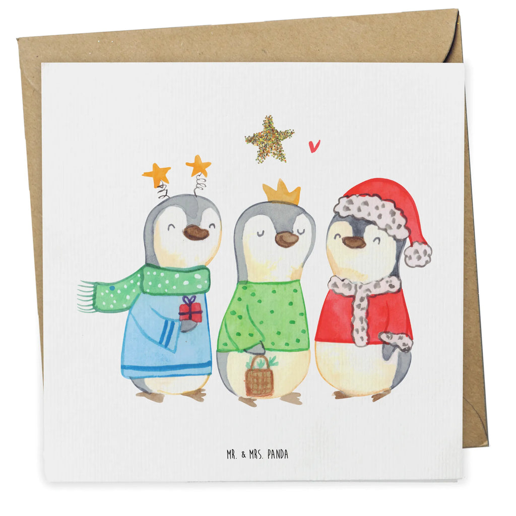 Deluxe Karte Winterzeit Heilige drei Könige Klappkarte, Grußkarte, Glückwunschkarte, anlasskarte, doppelkarte, faltkarte, Wintermotiv, Heiligabend, Advent, Nikolaus, Weihnachtsdeko, Weihnachten, Winter, Weihnachtsmann, Weihnachtstage, Heilige Drei Könige, Weihnachtszeit