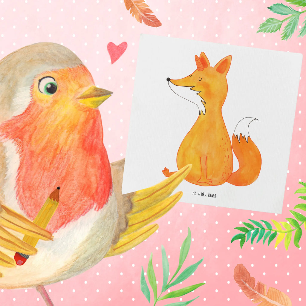 Deluxe Karte Einhorn Wunsch Hochwertige Grußkarte, Karte, Glückwunschkarte, Grußkarte, Geburtstagskarte, Klappkarte, Hochwertige Klappkarte, Einladungskarte, Hochzeitskarte, Einhorn, Einhörner, Einhorn Deko, Unicorn, Foxycorn, Fuchs, Unicorns, Füchse, Fuchshorn, Fuchshörnchen