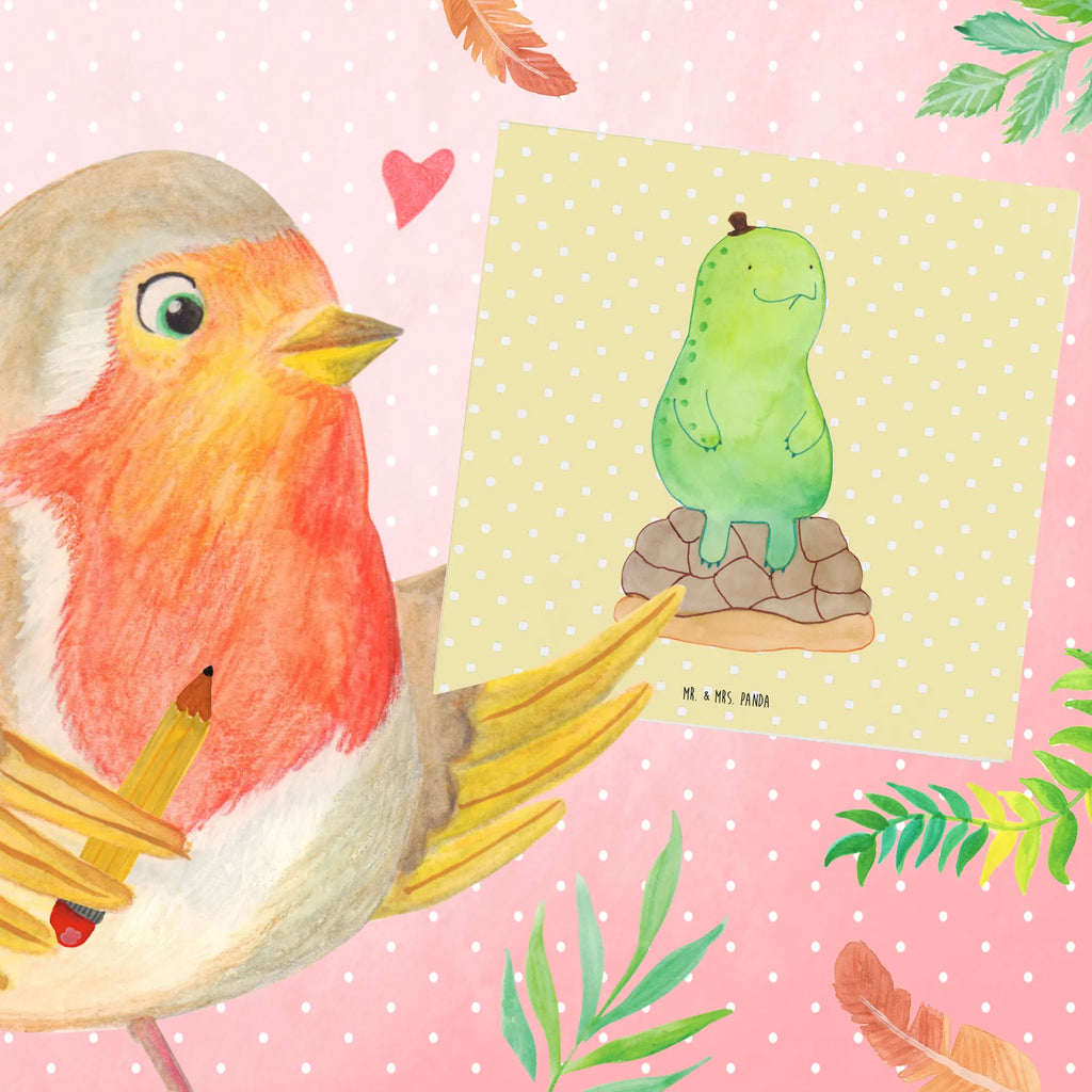 Deluxe Karte Schildkröte Pause Klappkarte, Karte, Glückwunschkarte, Einladungskarte, Hochwertige Klappkarte, Geburtstagskarte, Grußkarte, Hochwertige Grußkarte, Hochzeitskarte, Schildkröte, Achtsamkeit, achtsam, Entschleunigen