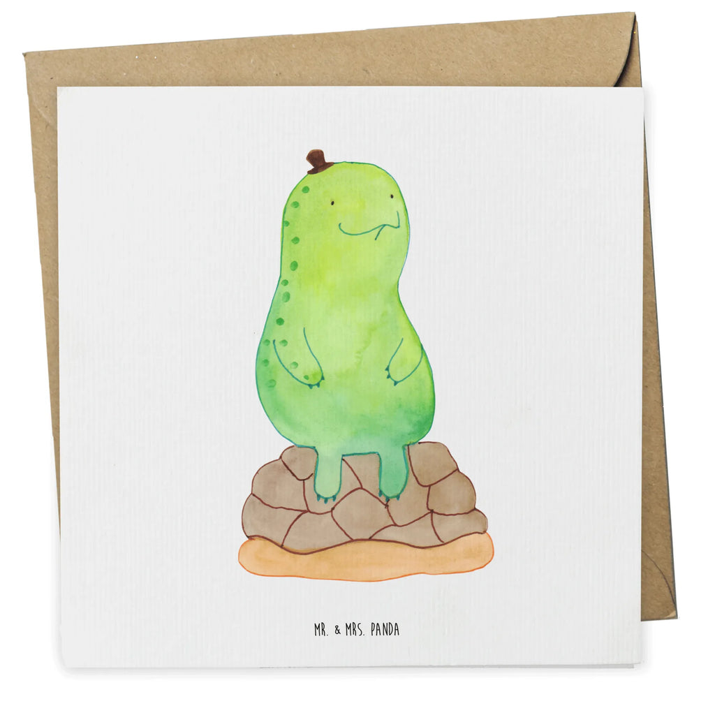 Deluxe Karte Schildkröte Pause Klappkarte, Karte, Glückwunschkarte, Einladungskarte, Hochwertige Klappkarte, Geburtstagskarte, Grußkarte, Hochwertige Grußkarte, Hochzeitskarte, Schildkröte, Achtsamkeit, achtsam, Entschleunigen