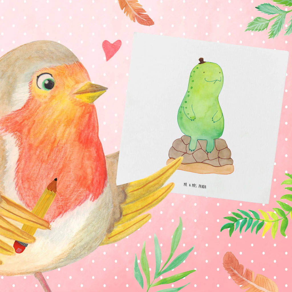 Deluxe Karte Schildkröte Pause Klappkarte, Karte, Glückwunschkarte, Einladungskarte, Hochwertige Klappkarte, Geburtstagskarte, Grußkarte, Hochwertige Grußkarte, Hochzeitskarte, Schildkröte, Achtsamkeit, achtsam, Entschleunigen