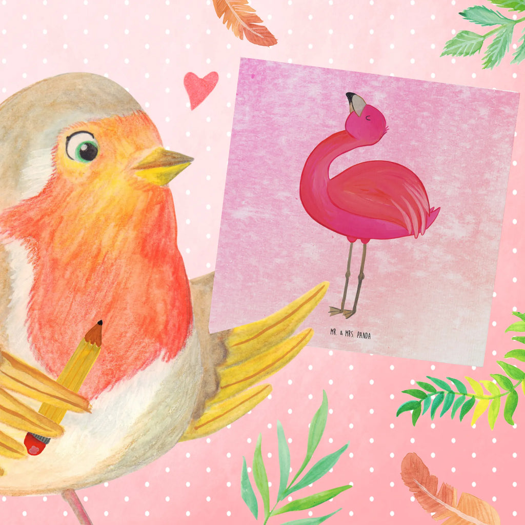 Deluxe Karte Flamingo Stolz Hochwertige Grußkarte, Hochwertige Klappkarte, Einladungskarte, Grußkarte, Geburtstagskarte, Glückwunschkarte, Klappkarte, Hochzeitskarte, Karte, Flamingo, Freude, Freundin, Schwester, stolz, Tochter, Selbstakzeptanz, Selbstliebe, beste Freundin, Mama