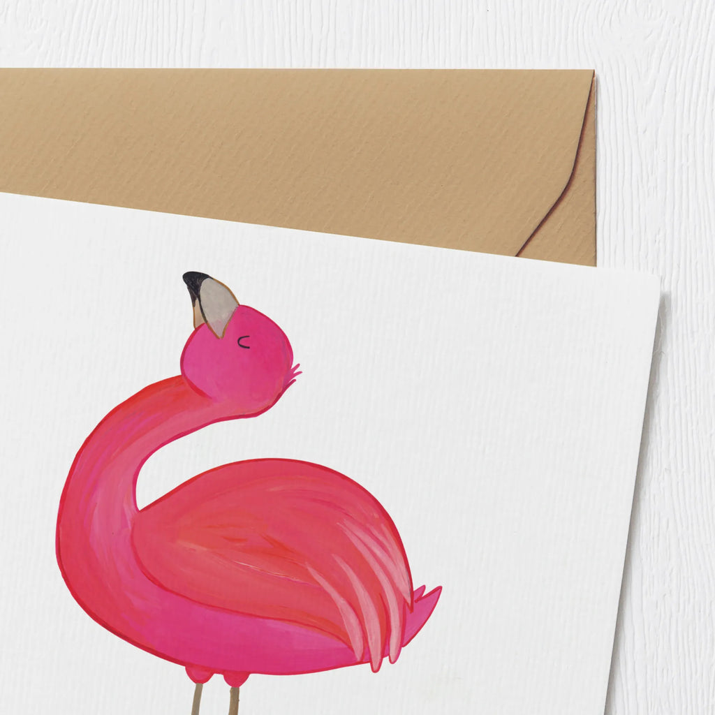 Deluxe Karte Flamingo Stolz Hochwertige Grußkarte, Hochwertige Klappkarte, Einladungskarte, Grußkarte, Geburtstagskarte, Glückwunschkarte, Klappkarte, Hochzeitskarte, Karte, Flamingo, Freude, Freundin, Schwester, stolz, Tochter, Selbstakzeptanz, Selbstliebe, beste Freundin, Mama