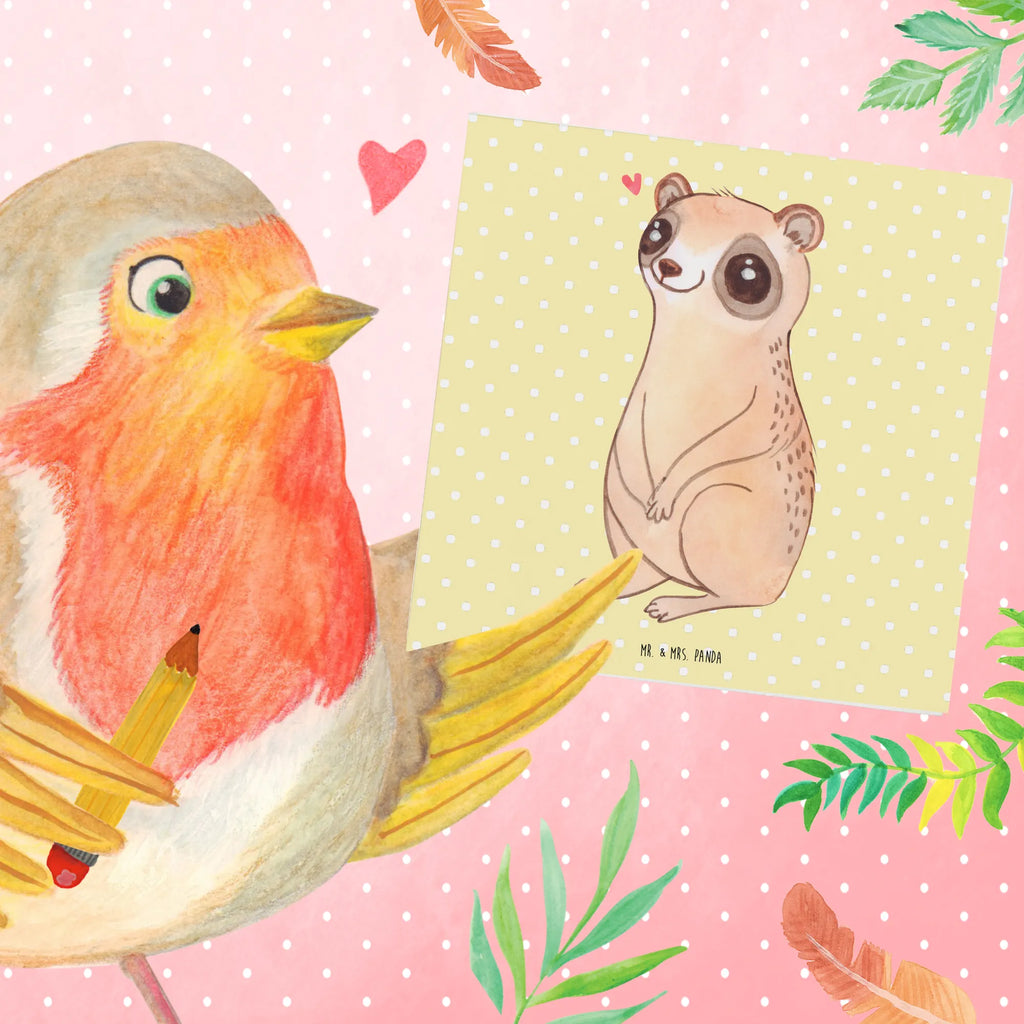 Deluxe Karte Plumplori Glücklich doppelkarte, anlasskarte, Glückwunschkarte, faltkarte, Klappkarte, Grußkarte, Tiere, Tiermotive, Lustige Sprüche, Gute Laune, Glück, Niedlich, Plumplori