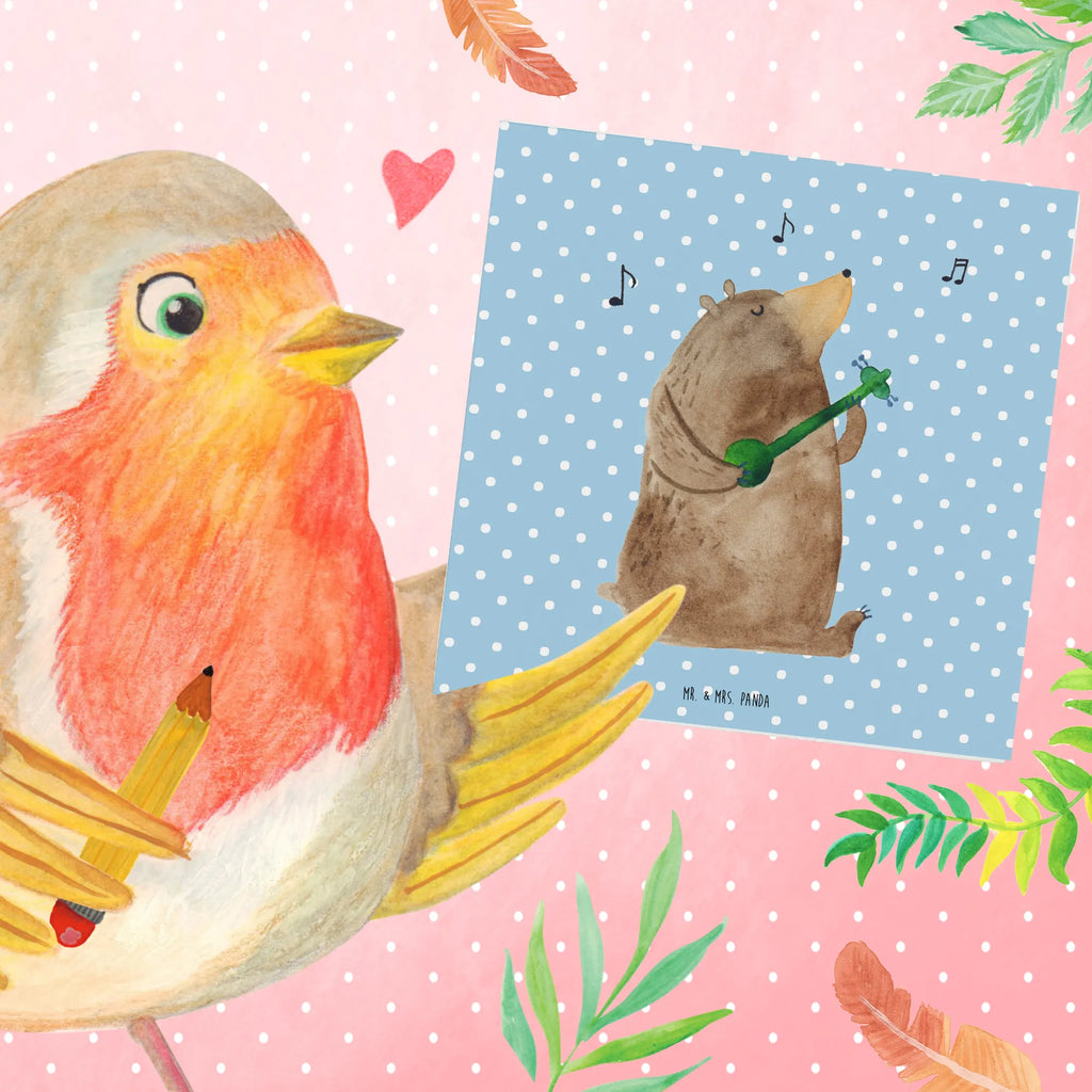 Deluxe Karte Bär Lied anlasskarte, Glückwunschkarte, doppelkarte, Grußkarte, Klappkarte, faltkarte, Teddybär, Teddy, Bär, Valentinstag, Bear, Bärchen, Partner, Geschenk, Song, Liebeslied, Lied, Herz, Frau, Valentine, Freundin, Spruch, Liebe