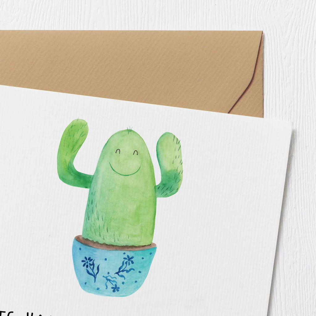 Deluxe Card cactus happy anlasskarte, doppelkarte, Glückwunschkarte, faltkarte, Klappkarte, Grußkarte, Kakteen, Kaktus, Büro, Familie, Kollegin, Büroalltag, Neustart, Kindersicherung, Kollege, Ausbildung, Spruch, Freundin, Mutter, Lustig, Motivation