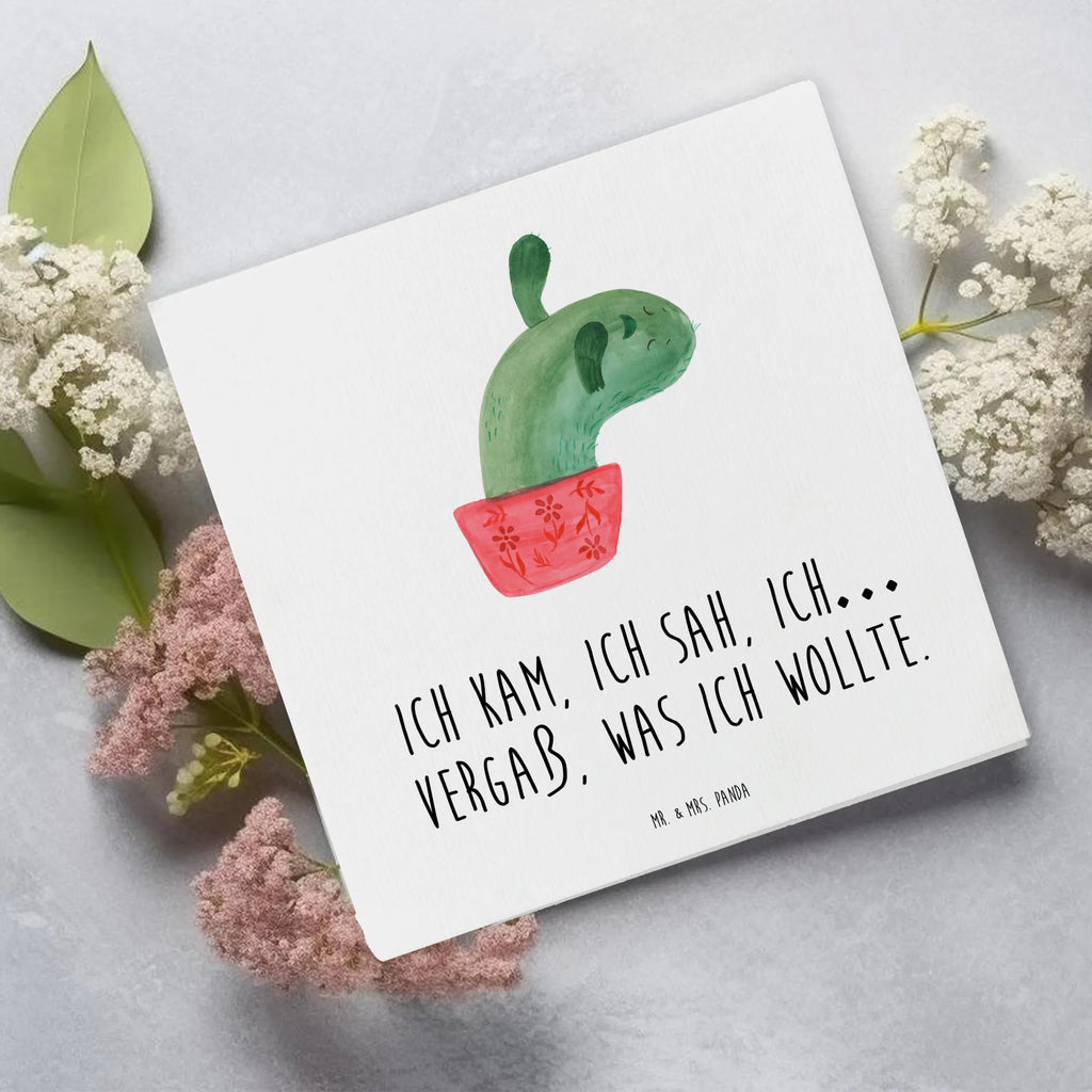 Deluxe Card cactus mummy Grußkarte, Glückwunschkarte, faltkarte, doppelkarte, anlasskarte, Klappkarte, Kakteen, Kaktus, Büroalltag, Motivation, Ärger, Schule, Büro, Quote, Kaktusliebe