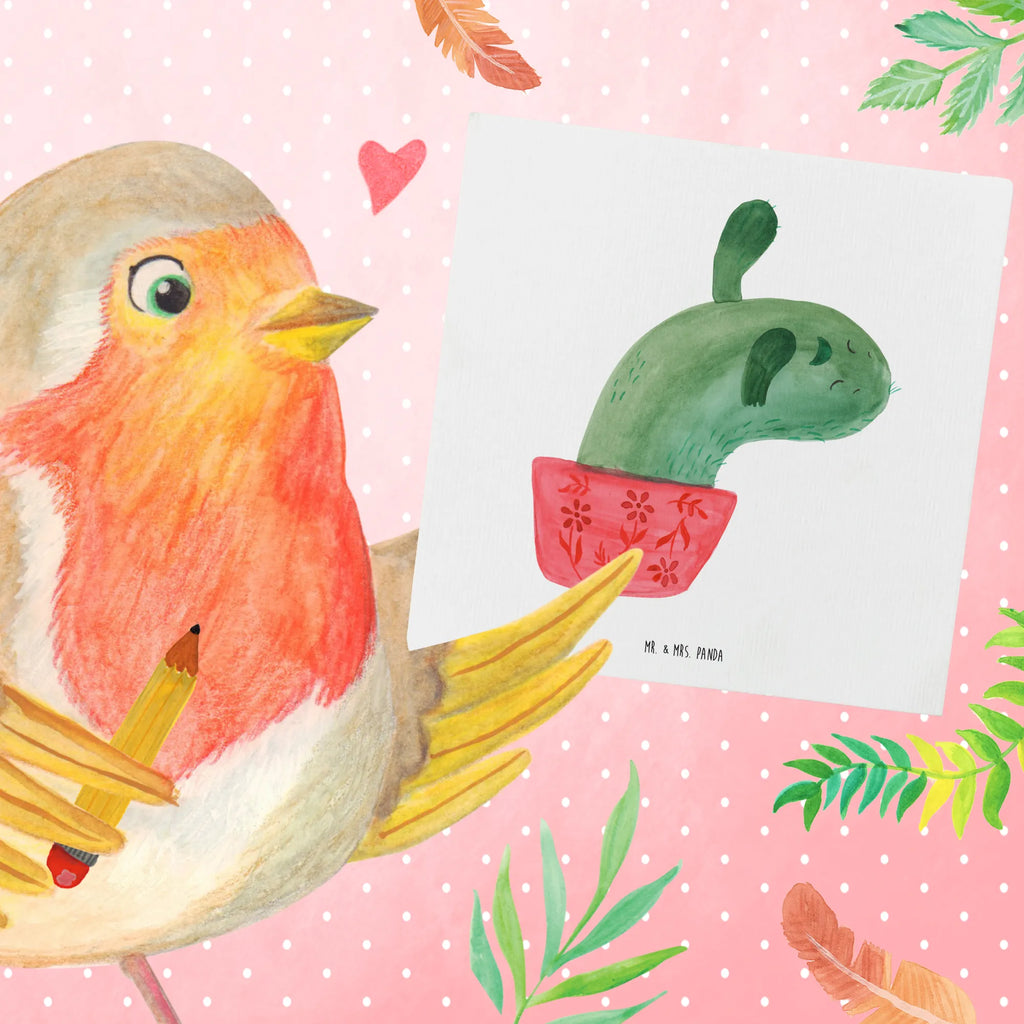 Deluxe Card cactus mummy Grußkarte, Glückwunschkarte, faltkarte, doppelkarte, anlasskarte, Klappkarte, Kakteen, Kaktus, Büroalltag, Motivation, Ärger, Schule, Büro, Quote, Kaktusliebe