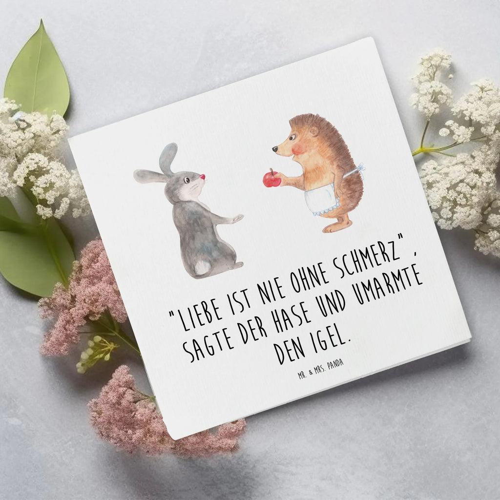 Deluxe Card Hare Hedgehog Geburtstagskarte, Hochwertige Klappkarte, Karte, Hochwertige Grußkarte, Grußkarte, Glückwunschkarte, Klappkarte, Hochzeitskarte, Einladungskarte, Tiermotive, Gute Laune, lustige Sprüche, Tiere, Trösten, Igel und Hase, Spruch romantisch, Trennungsschmerz, Igel, Liebeskummer Geschenk, Hase, Herzschmerz, Liebe Spruch