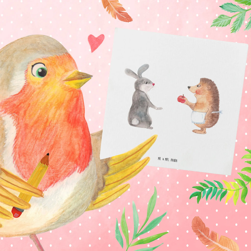 Deluxe Card Hare Hedgehog Geburtstagskarte, Hochwertige Klappkarte, Karte, Hochwertige Grußkarte, Grußkarte, Glückwunschkarte, Klappkarte, Hochzeitskarte, Einladungskarte, Tiermotive, Gute Laune, lustige Sprüche, Tiere, Trösten, Igel und Hase, Spruch romantisch, Trennungsschmerz, Igel, Liebeskummer Geschenk, Hase, Herzschmerz, Liebe Spruch